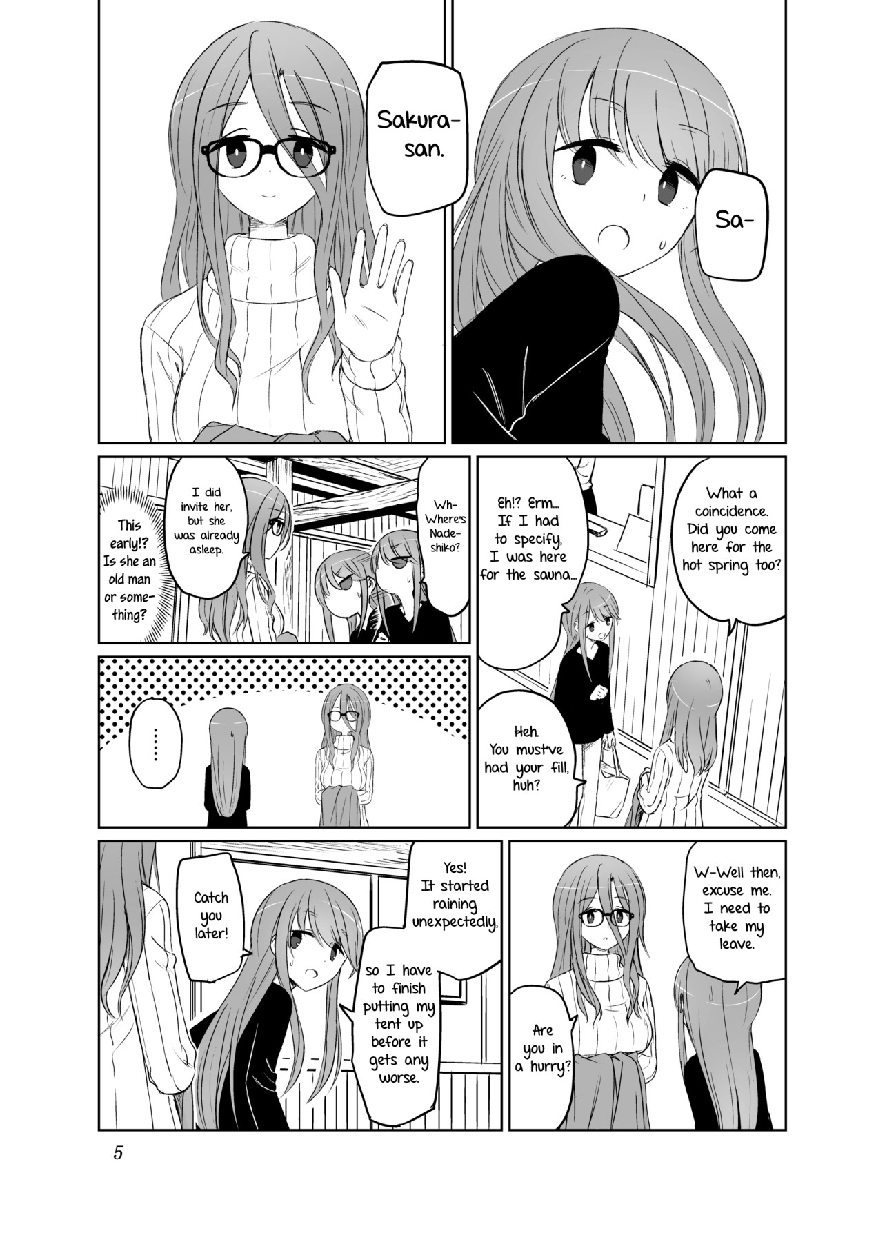 Hentai Manga Comic-We Can Have a Camp Like This Once In a While-Read-6